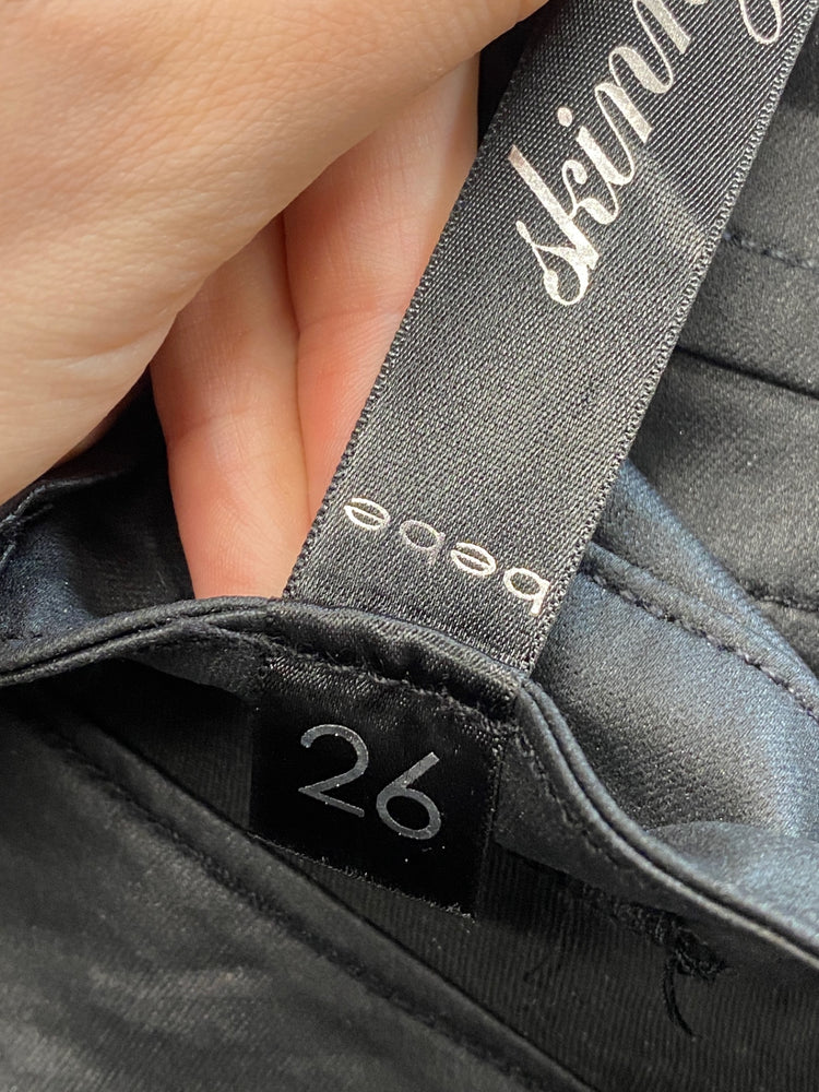 Gorgeous bebe Low rise Jeans W26" Black SL002