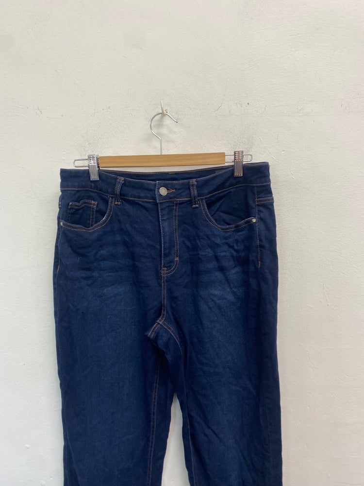 Gorgeous TU Jeans UK14 Dark blue casual NR002