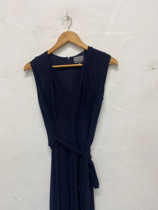 Gorgeous Phase Eight Jumpsuit UK14 Navy Blue NR002