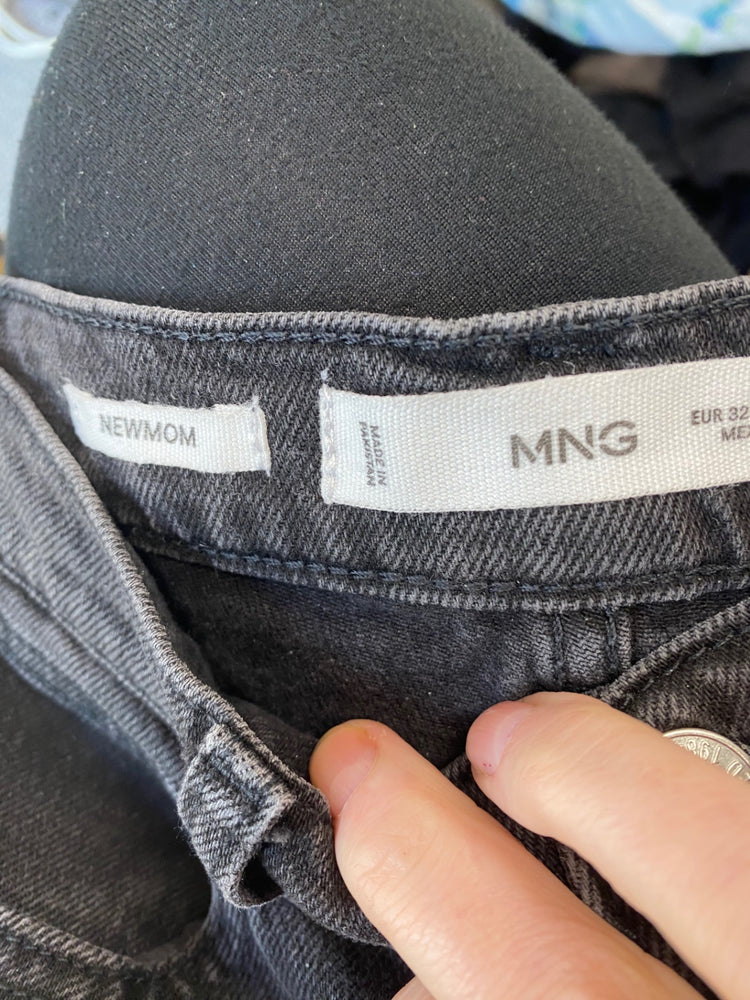 Gorgeous Mango newMum Jeans UK4 Black LB006