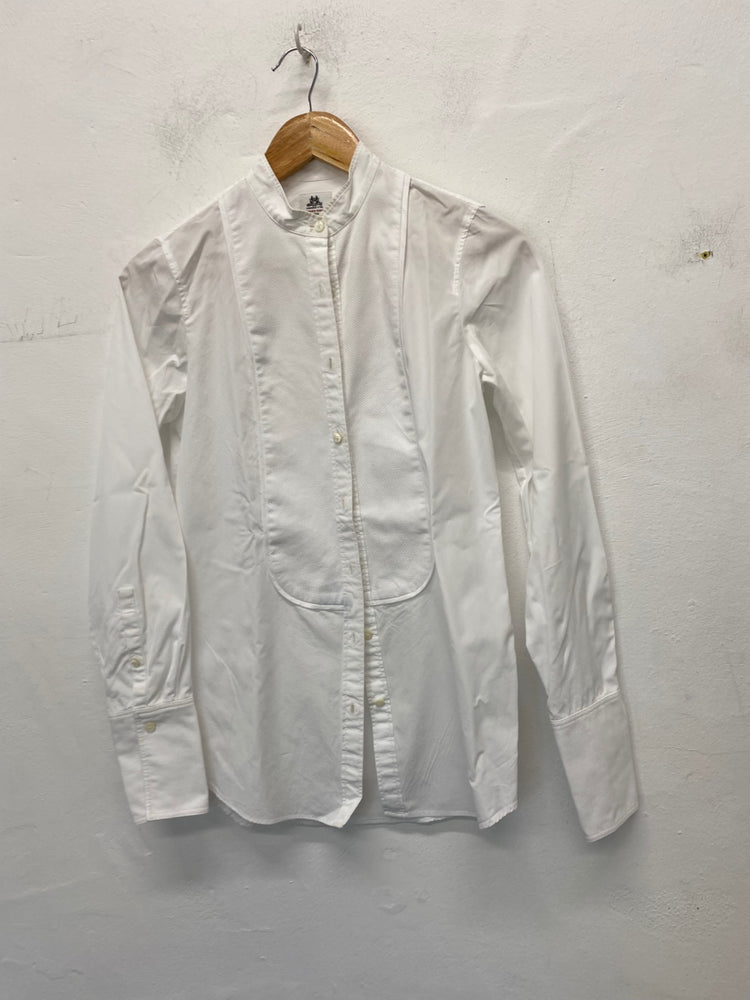 Gorgeous Thomas Mason for J Crew Dress Shirt Size 2 White LB006