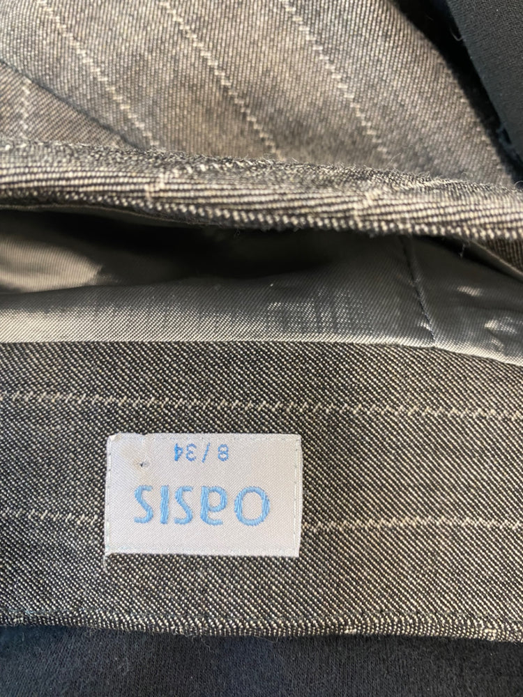 Gorgeous duo of Oasis Pencil Skirt Uk8 Black & Brown work skirts #9 SL002