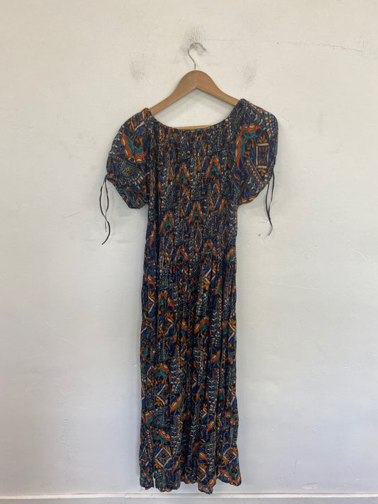 Gorgeous Kashvi Maxi Dress UK12 Multicolor NR002