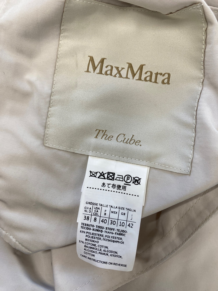 Gorgeous maxmara the cube Trench Coat UK10 Beige LB006