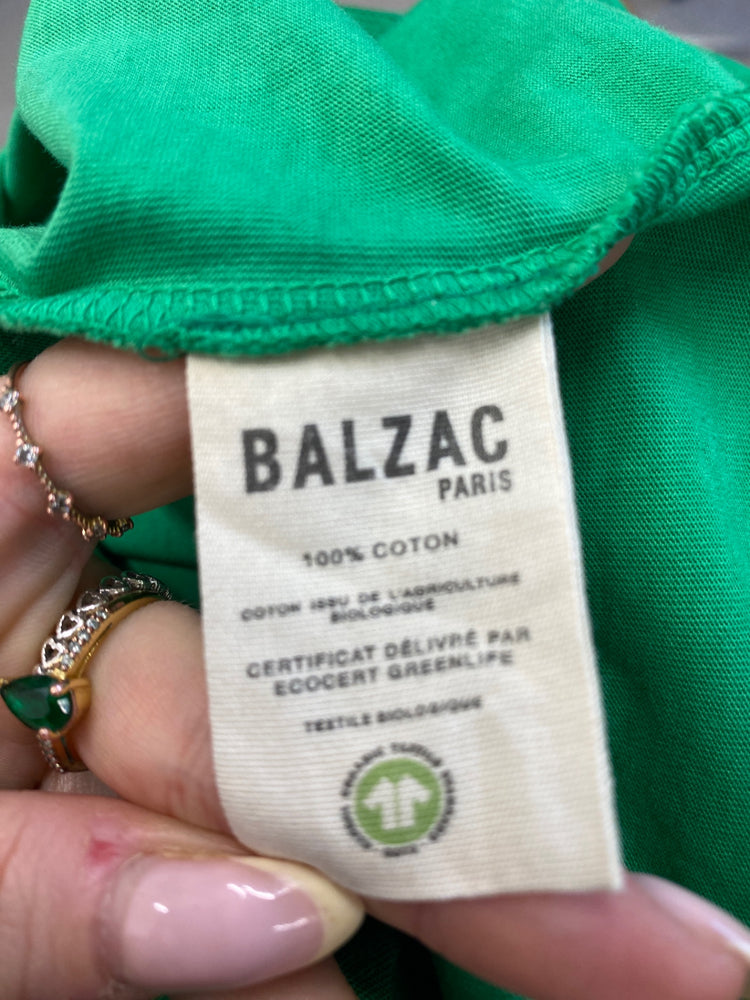 Gorgeous Balzac paris T-Shirt UK XS Green LB006