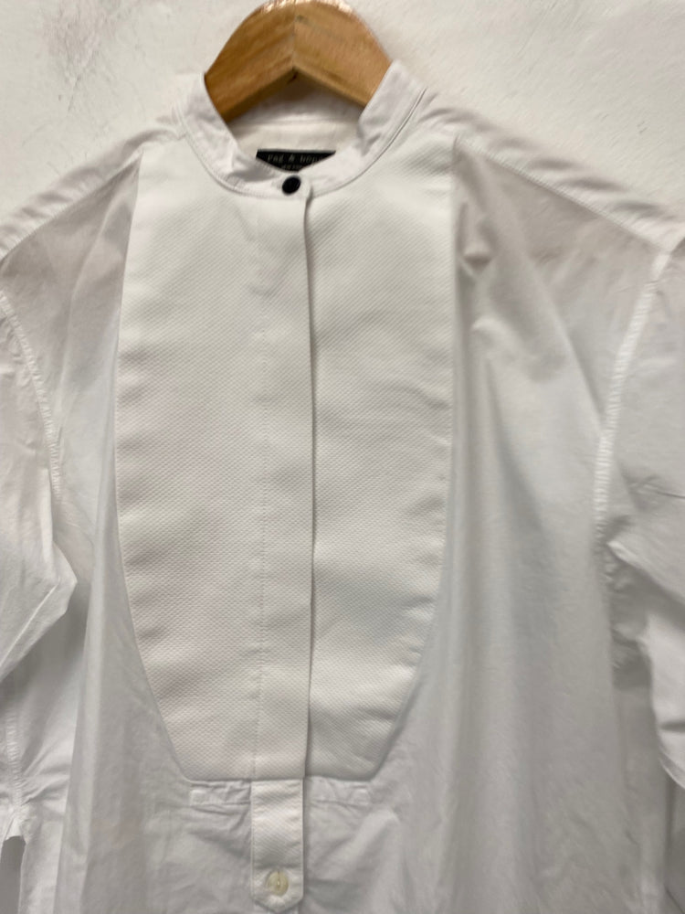 Gorgeous Rag and Bone dress shirt Dress XXS White Tunic top LB006