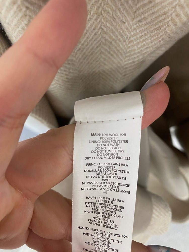 Gorgeous Boohoo Overcoat UK14 Beige GS001