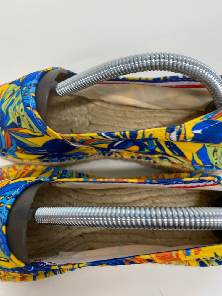 Gorgeous Payote Espadrilles Uk8 Yellow Toucan Parrots BM001