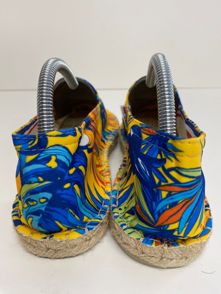 Gorgeous Payote Espadrilles Uk8 Yellow Toucan Parrots BM001