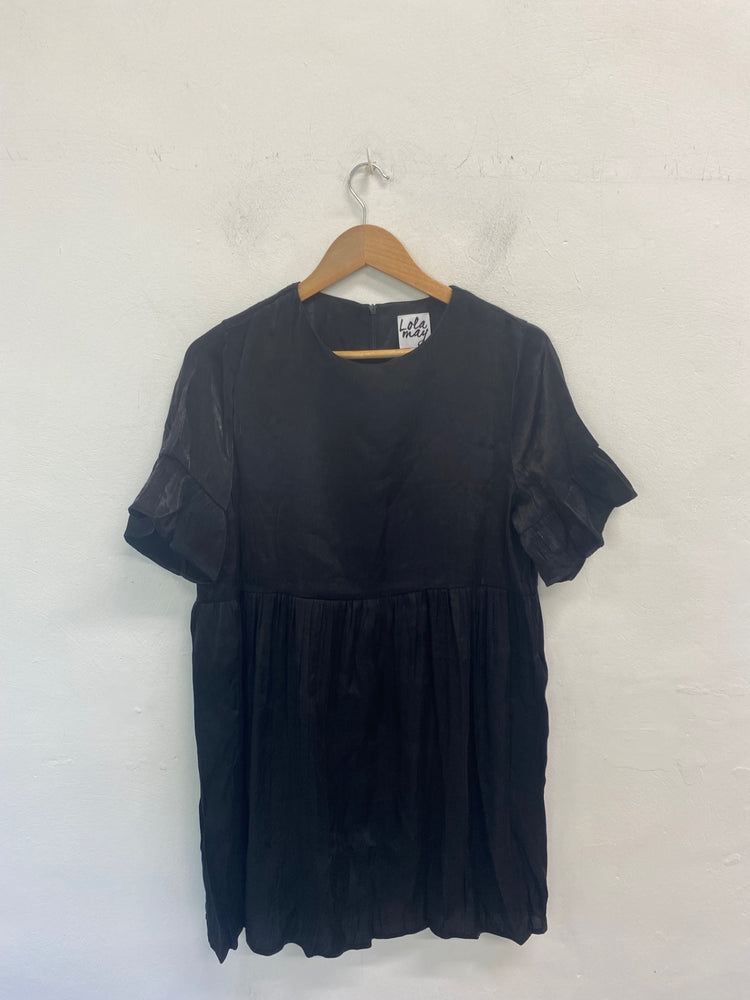 Gorgeous Lola May Mini Dress UK12 Black GS001