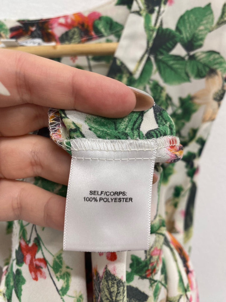 Gorgeous Rose & Olive Vest UK M Multicolour Floral BM001