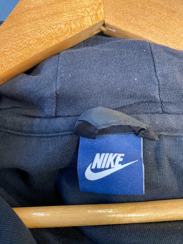 Gorgeous Nike Hoodie uk M Black running Jacket GS001