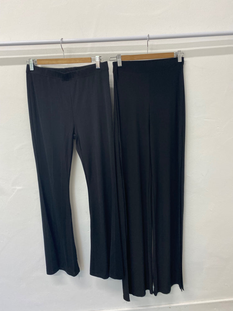 Gorgeous duo of Pretty Little Thing / Shein Pants UK L Black #3 GS001