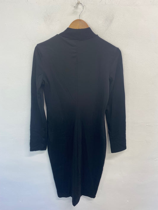 Gorgeous Zara Midi Dress UK XL Black GS001