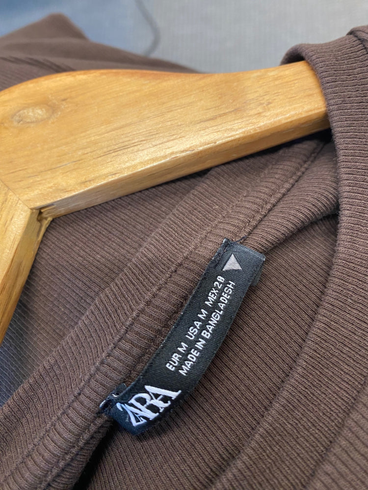 Gorgeous duo of Zara Bodysuit UK L black & olive green #6 GS001