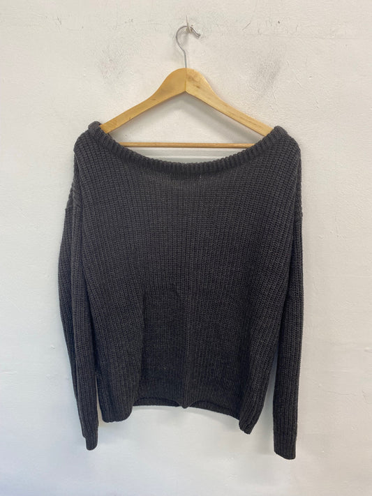Gorgeous Missguided Jumper UK M-L Grey GS001