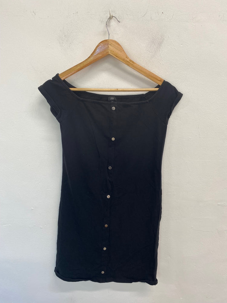Gorgeous River Island Mini Dress UK12 Black GS001