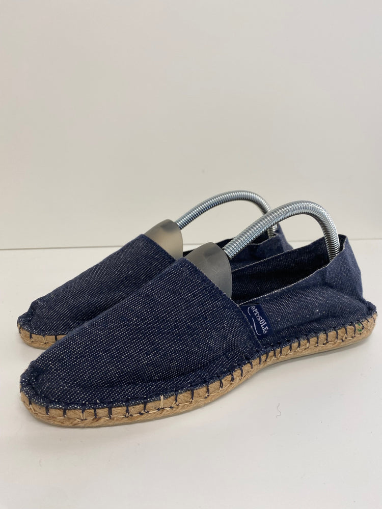 Gorgeous Ropey Soles Espadrilles Uk 7 Dark Blue BM001
