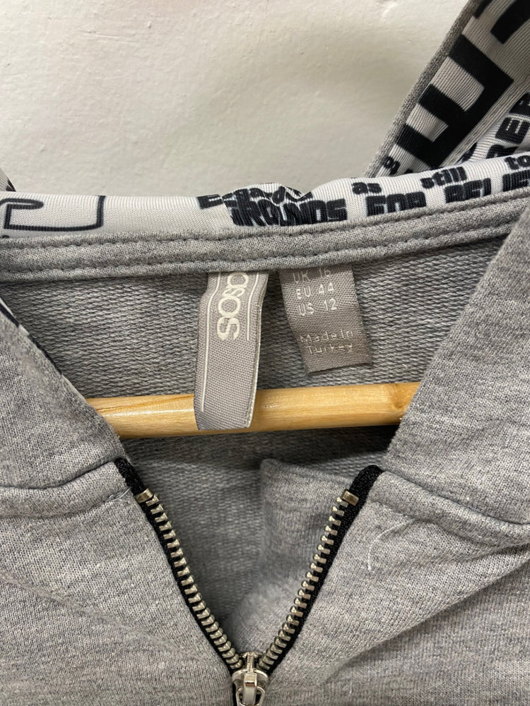 Gorgeous ASOS Athleisure Co-ord UK16 Grey GS001