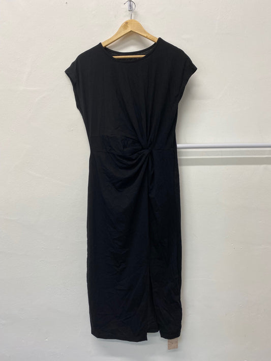 Gorgeous Emery Rose Dress UK L Black knot detail New CF001