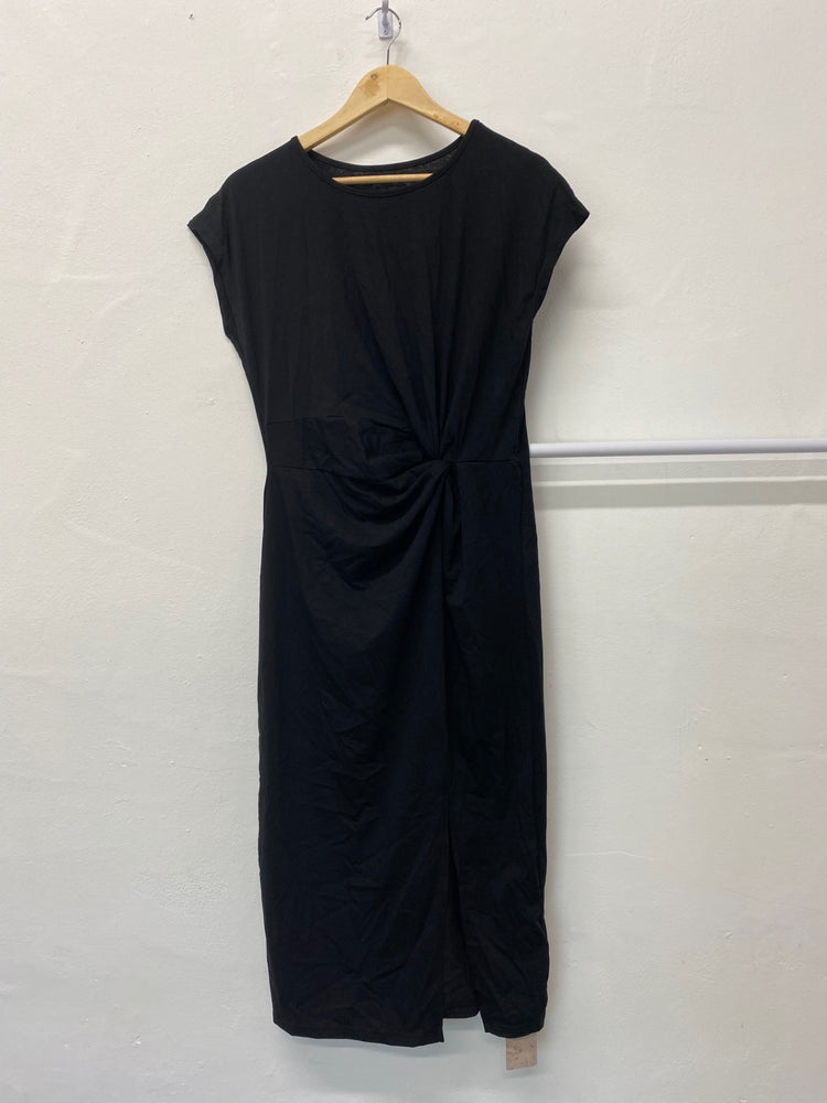 Gorgeous Emery Rose Dress UK L Black knot detail New CF001
