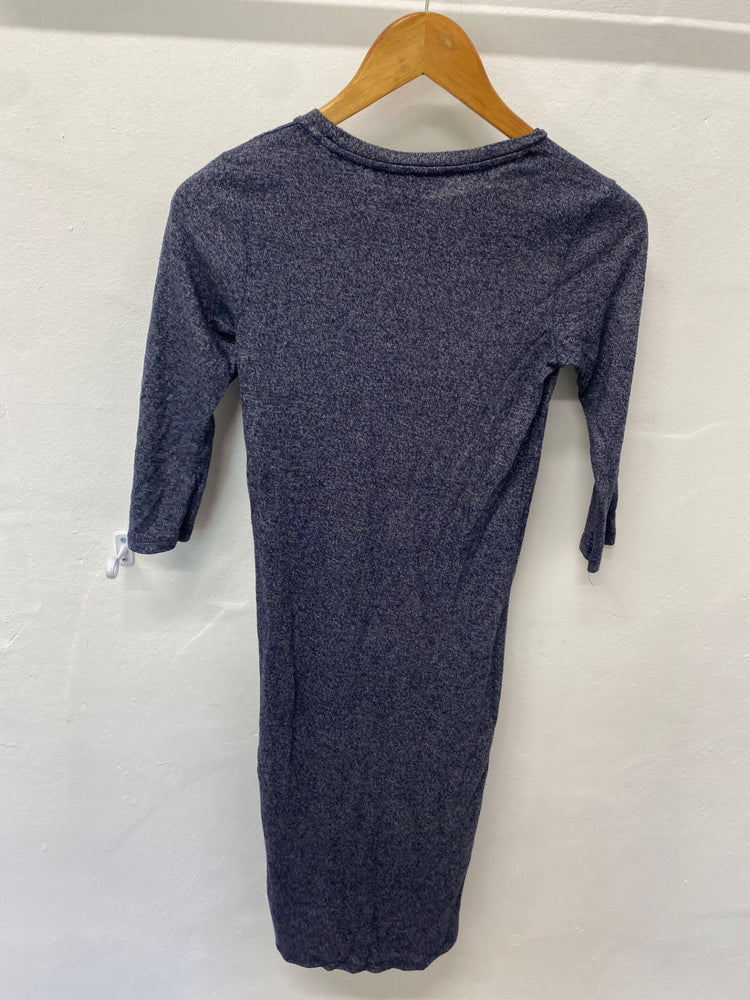 Gorgeous Topshop petite Dress UK8 Dark Gray EK001