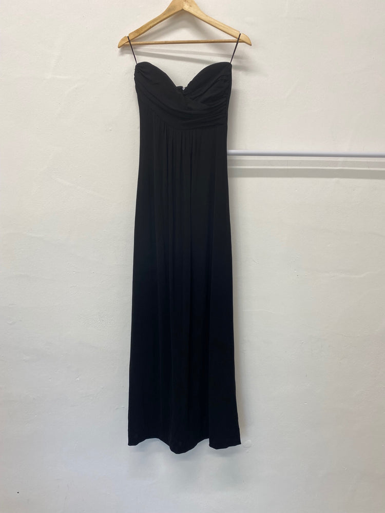 Gorgeous Mango Evening Dress UKS Black maxi formal LF003
