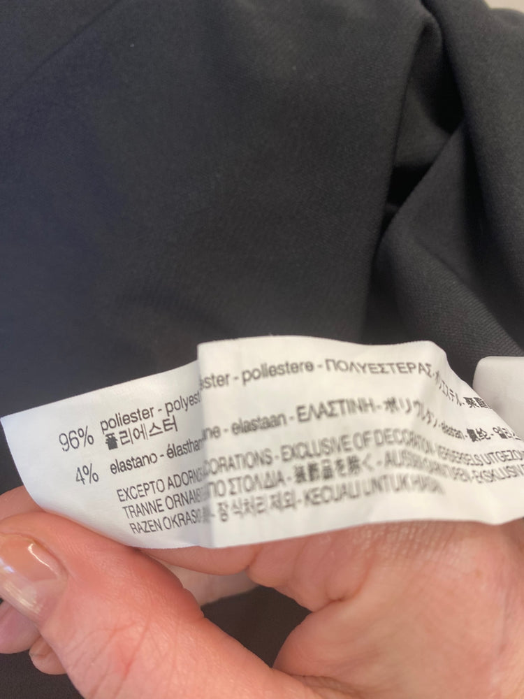 Gorgeous Zara Woman Tunic top UKS Black & white trim LF003