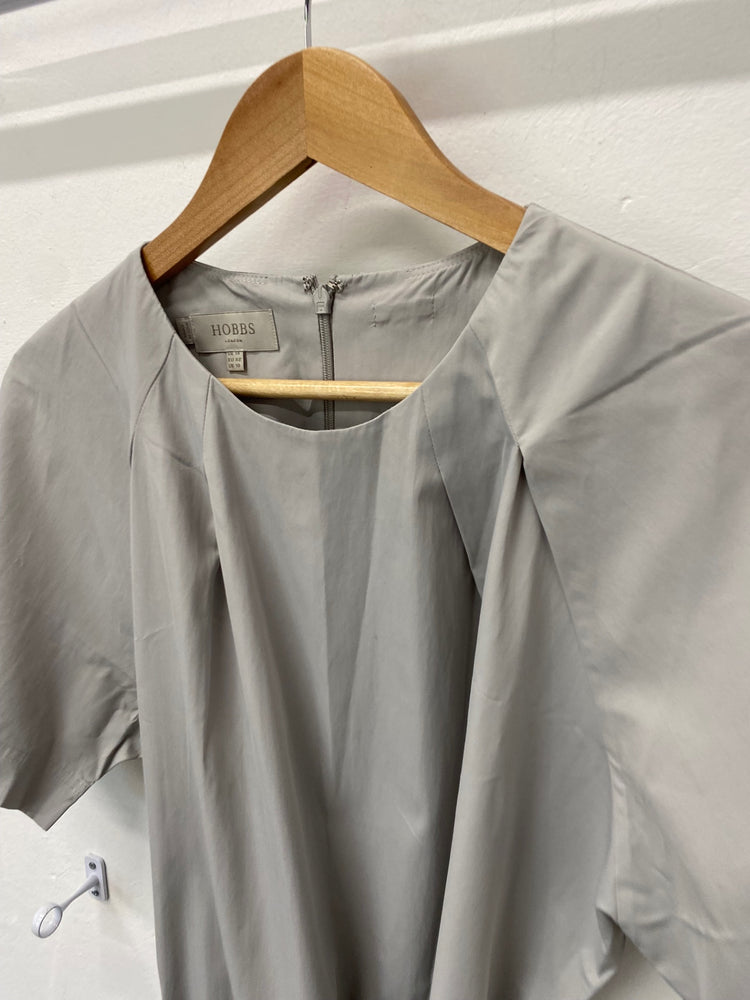 Gorgeous Hobbs Dress Uk14 Grey lightweight formal ZB001