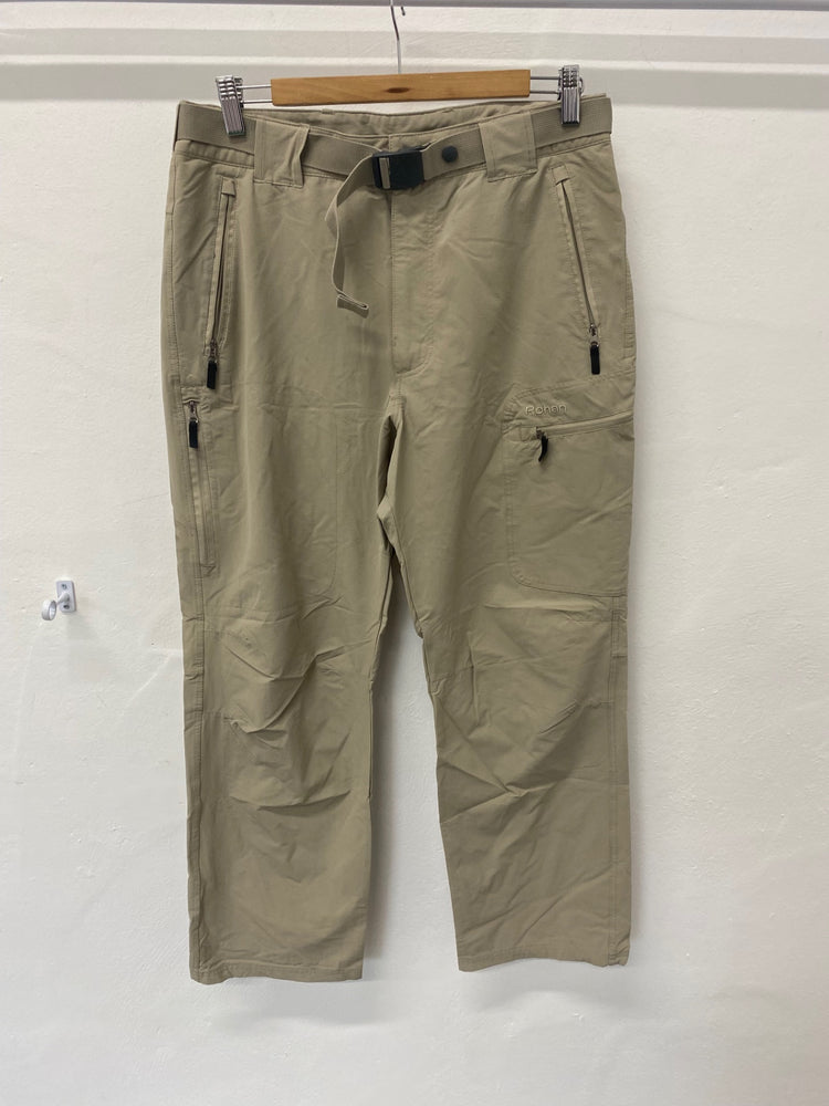 Gorgeous Rohan Utility Trousers W32" Stone cargo pants Short Length LF003