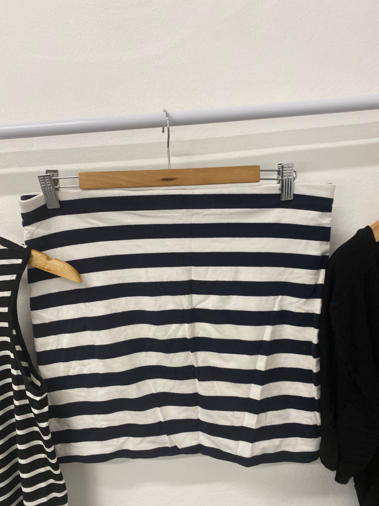 Gorgeous H&M Clothing bundle UK10 Black and White striped Classic summer essentials #2 LF003