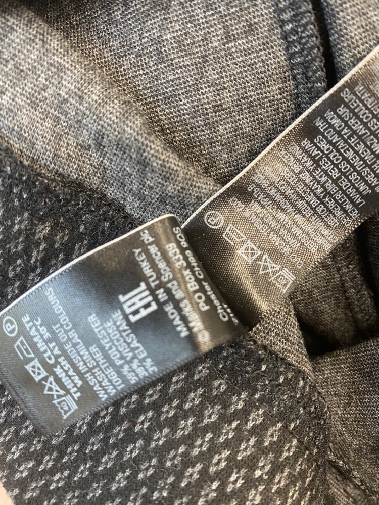 Gorgeous Marks & Spencers Leggings UK10 Black & brown Argyle pattern LF003