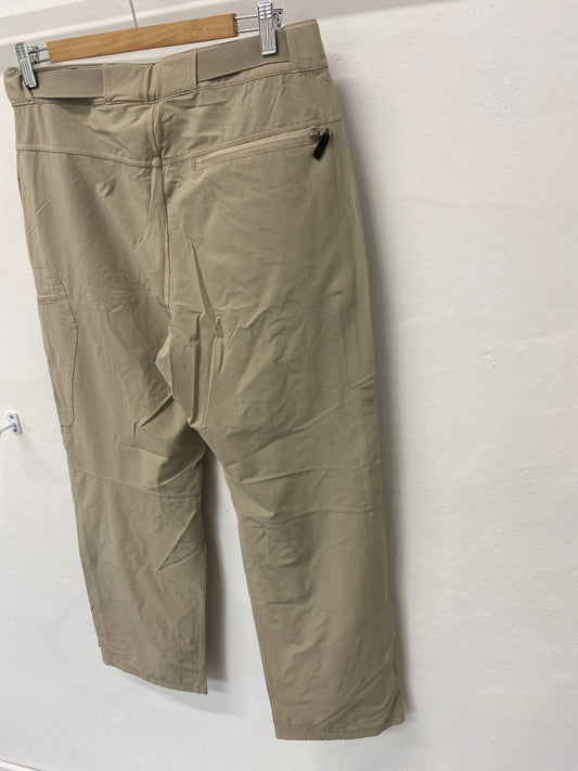 Gorgeous Rohan Utility Trousers W32" Stone cargo pants Short Length LF003