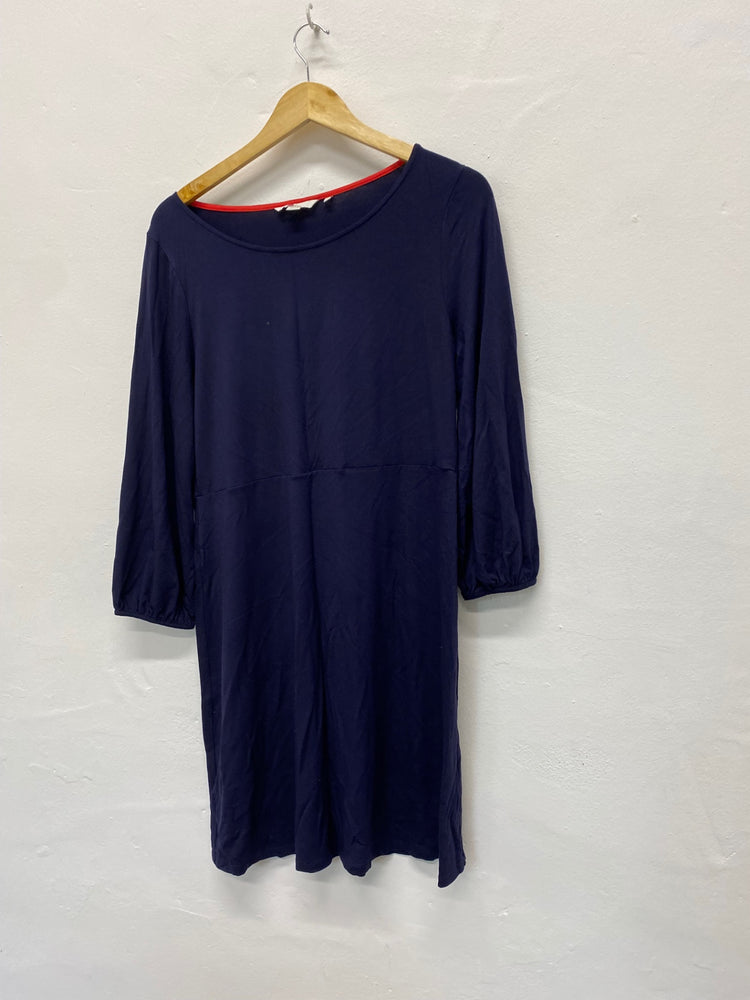 Gorgeous Boden Skater Dress Uk16 Long Navy blue ZB001