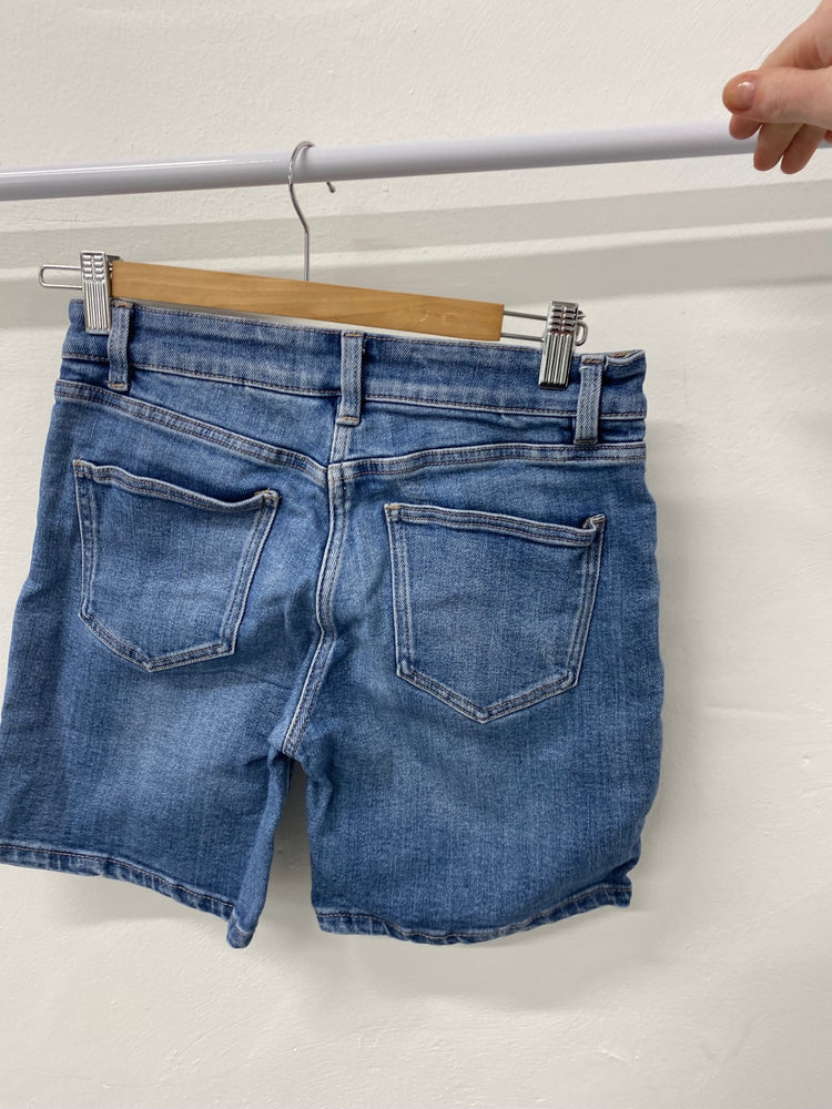 Gorgeous Next Denim Shorts UK6 Blue Boy Short Mid Rise ZB001