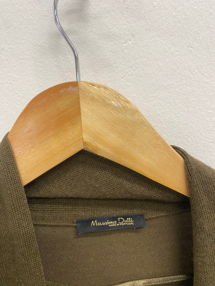 Gorgeous Massimo Dutti Cardigan UK8 Olive green RC346