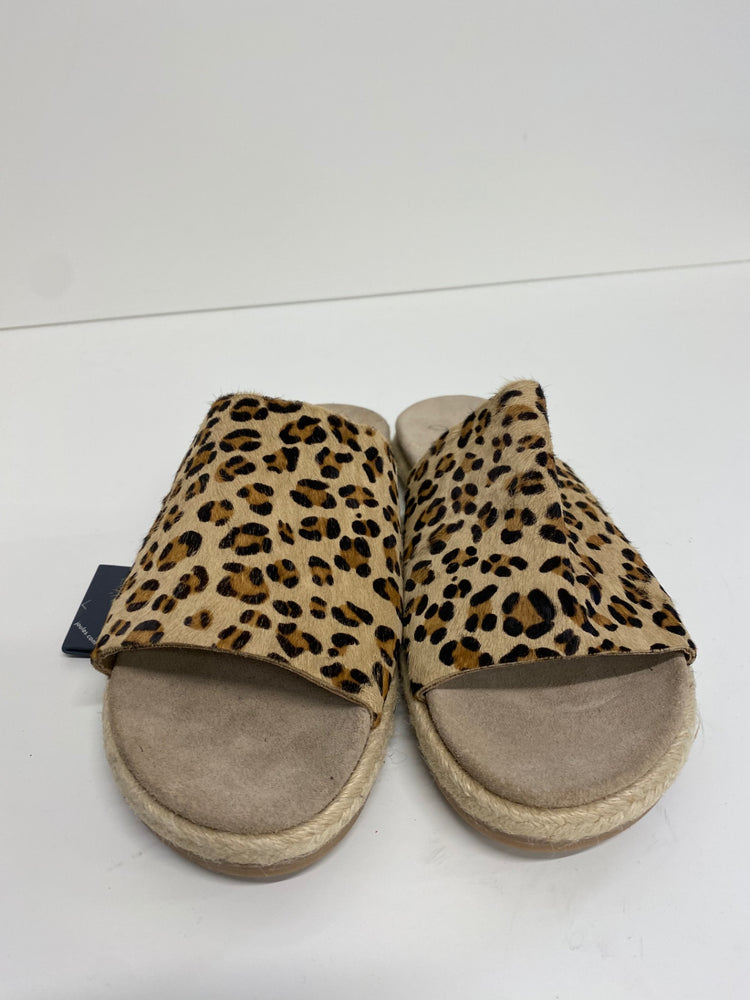 Gorgeous Joules Faraway Leopard Slides UK4 Beige & black leopard LT002
