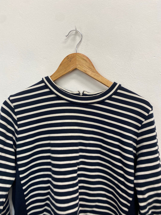 Fabulous Whistles Sweater M Navy striped casual SD353