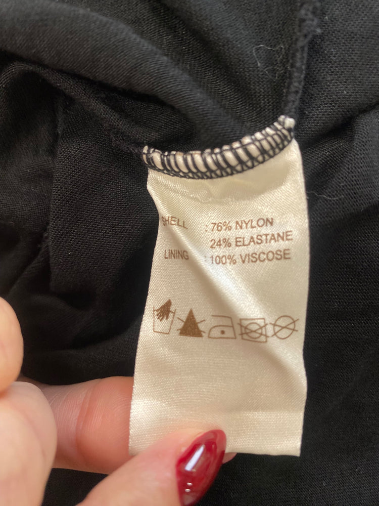 Fabulous Phase Eight Dress UK8 Black and beige formal FK116