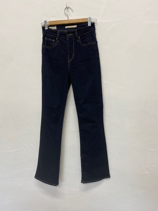 Fabulous Levi’s Bootcut Jeans W25” Dark blue high Rise Uk8 FK116