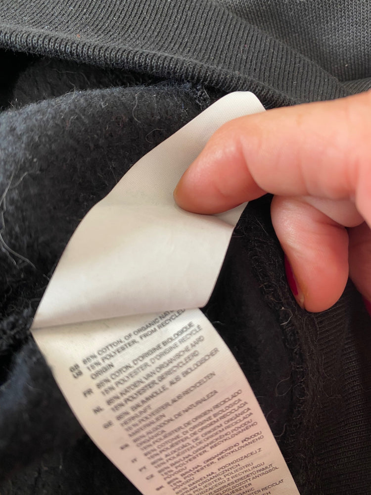 Amazing Stanley / Stella karate oriental cat Sweatshirt M Black & orange KM002