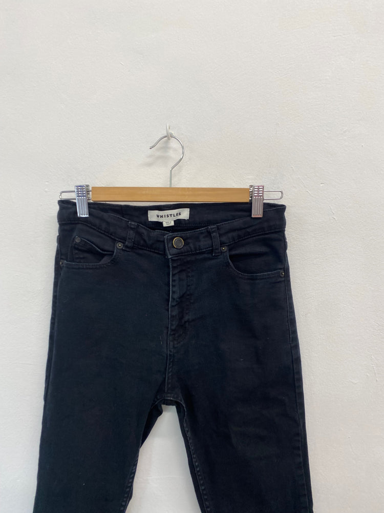 Amazing WHISTLES Jeans W28" Black casual everyday wear FK116