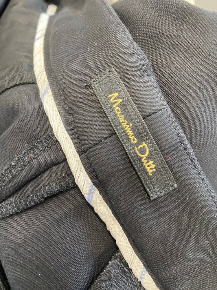 Amazing Massimo Dutti Trousers UK16 Black FK116
