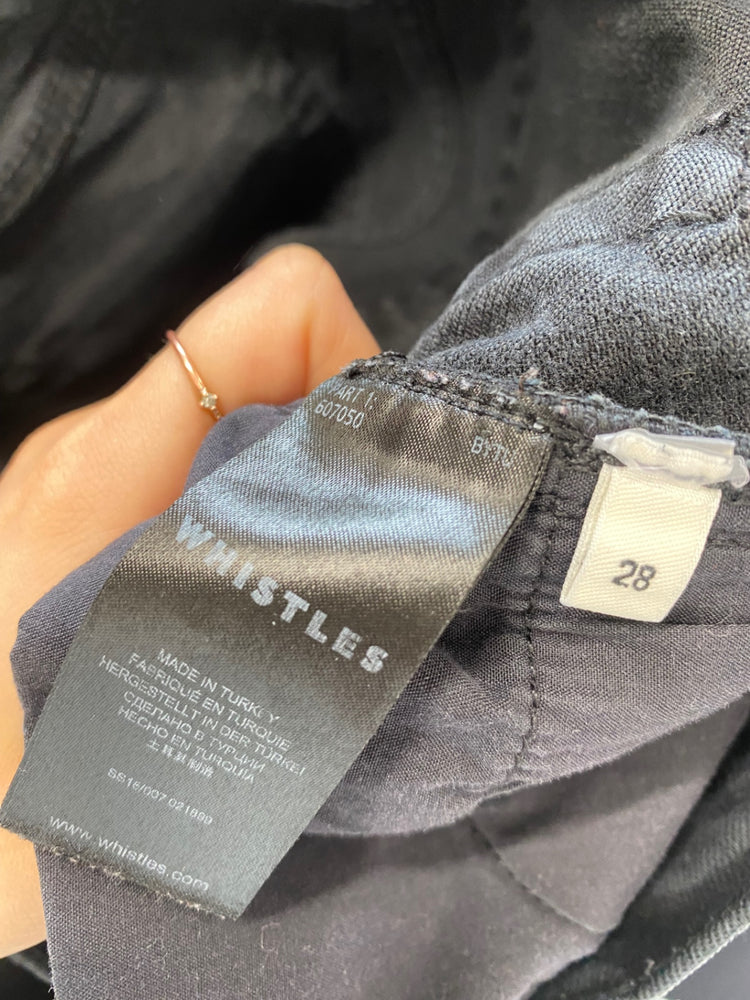 Amazing WHISTLES Jeans W28" Black casual everyday wear FK116