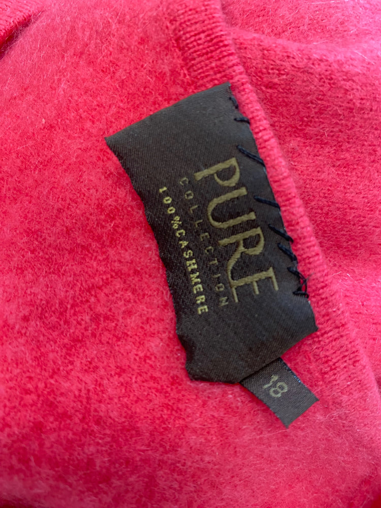 Amazing Pure Collection Sweater UK18 Pink cosy chill vibe FK116