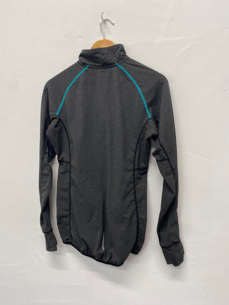 Amazing TCS Sports top UkM Dark Gray Team Trim London Marathon Uk12 FK116