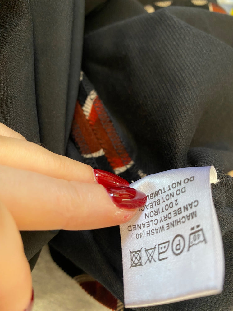 Amazing Hobbs Skirt UK10 Brown geometric cord funky FK116