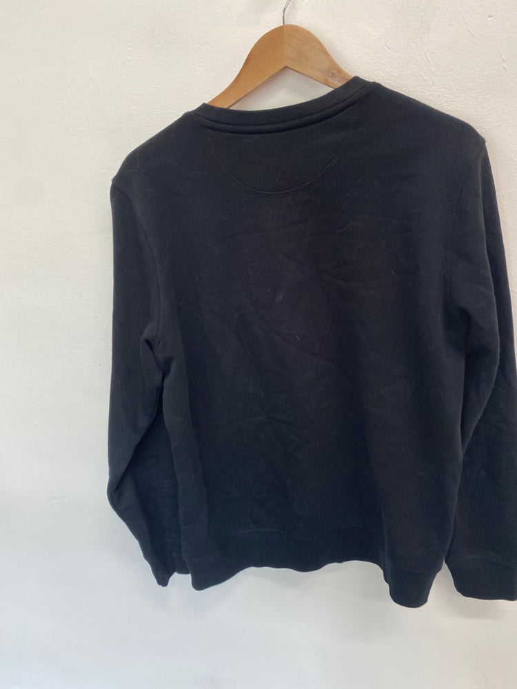 Amazing Stanley / Stella karate oriental cat Sweatshirt M Black & orange KM002