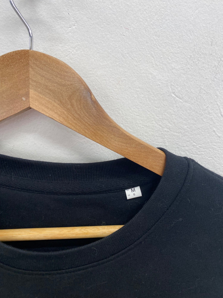 Amazing Stanley / Stella karate oriental cat Sweatshirt M Black & orange KM002