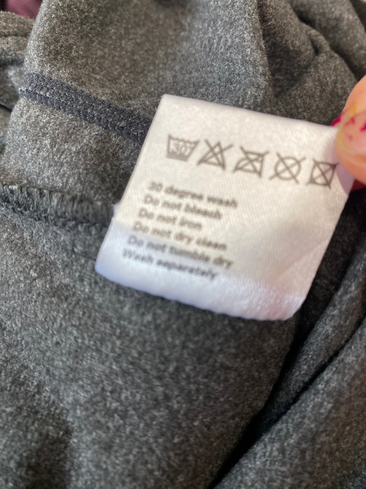 Amazing TCS Sports top UkM Dark Gray Team Trim London Marathon Uk12 FK116